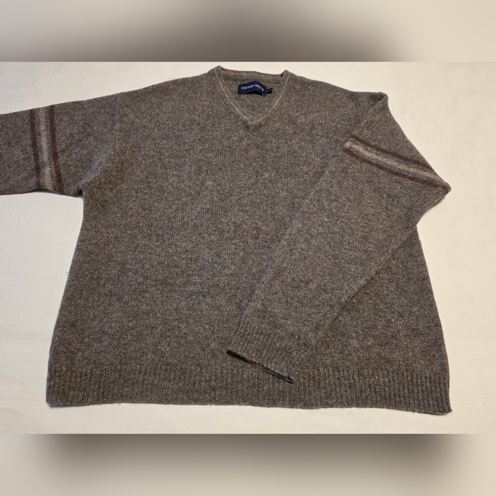 Denver Hayes Shetland Wool Men's Sweater Sz XL